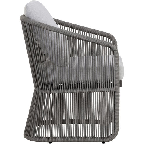 Allariz Warm Grey / Gracebay Light Grey Outdoor Dining Armchair